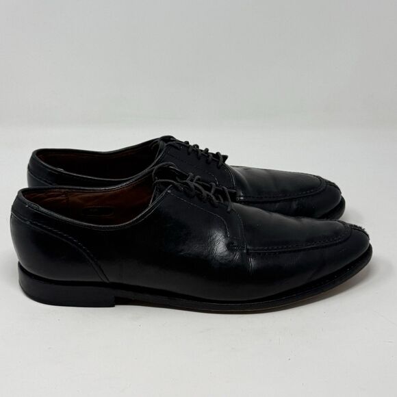 Allen Edmonds Lasalle Derby Shoes Mens 10.5 D Black Leather Split Toe Dress main image 9